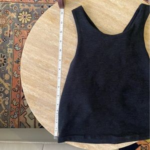 Beyond Yoga - High Neck Activewear Top w/ Shelf Bra - Black - XS